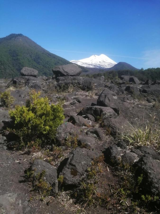 Cabana May Pao, Para 3 En Melipeuco Cerca Del Parque Nacional Conguillio Zewnętrze zdjęcie